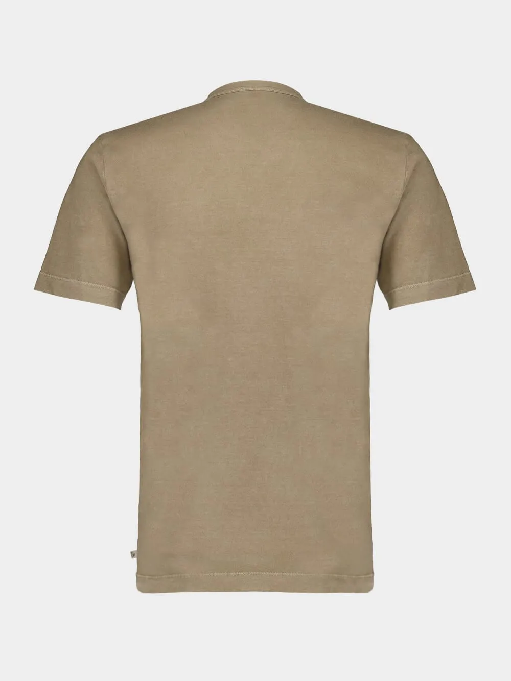 Cashew Pigment Crew Neck T-Shirt sold by Fashion Clinic product image thumbnail 2