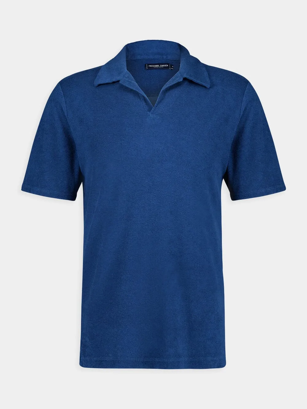 Perennial Blue Terry Polo sold by Fashion Clinic