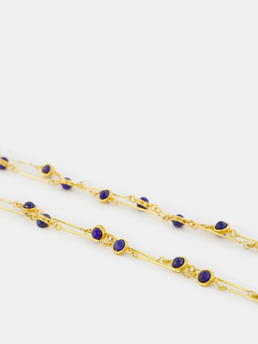 Faceted Candies Blue Necklace sold by Fashion Clinic product image thumbnail 2