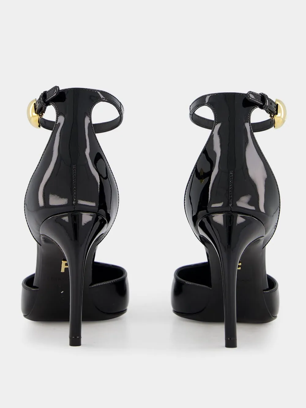 Patent T-Strap Pumps sold by Fashion Clinic product image thumbnail 5