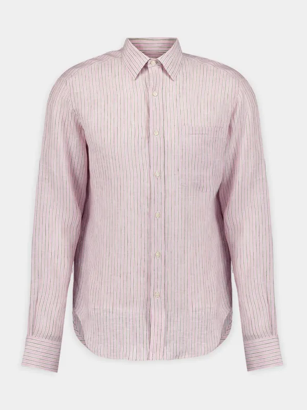 Striped Pink Shirt sold by Fashion Clinic