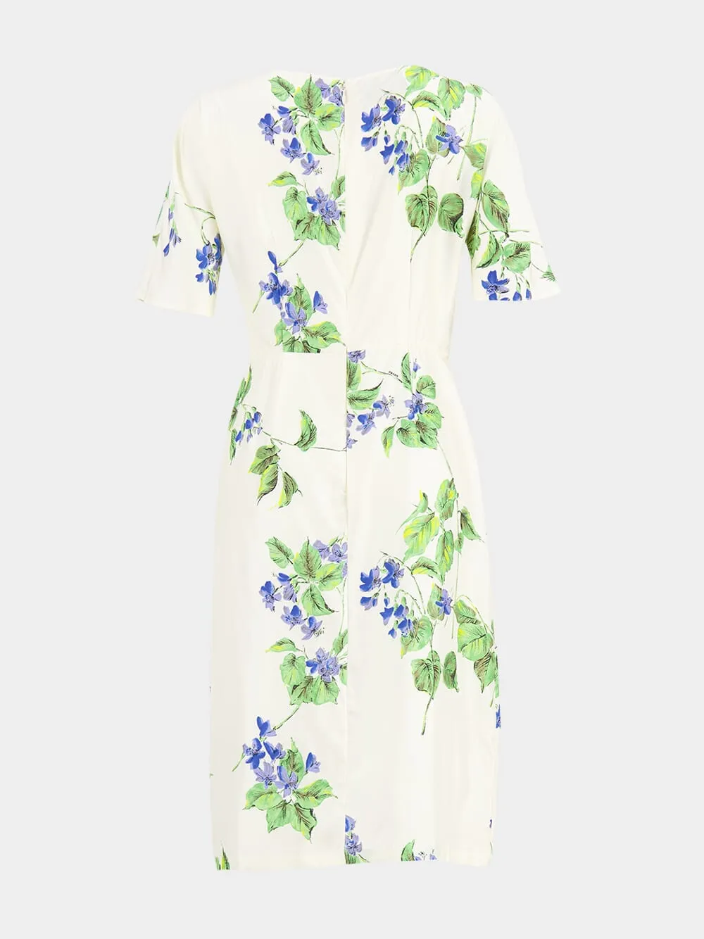 Re-Edition 2003 Violet Print Silk Dress sold by Fashion Clinic product image thumbnail 3