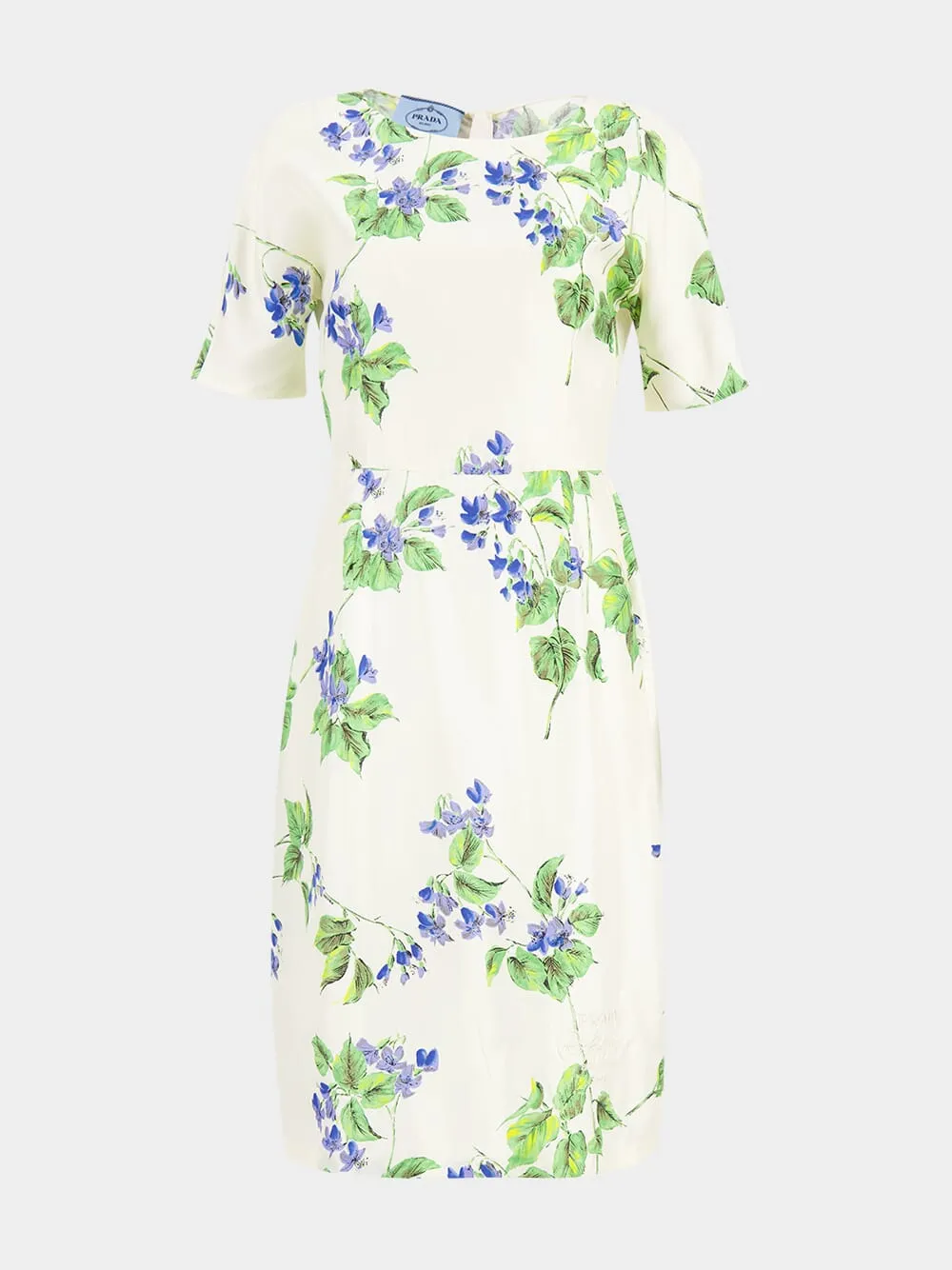 Re-Edition 2003 Violet Print Silk Dress sold by Fashion Clinic