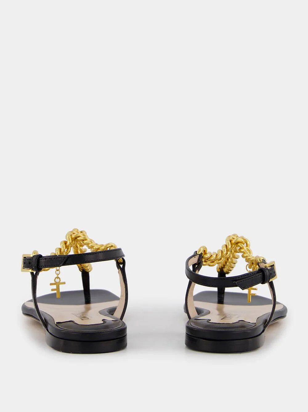 Leather Zenith Thong Sandals sold by Fashion Clinic product image thumbnail 5