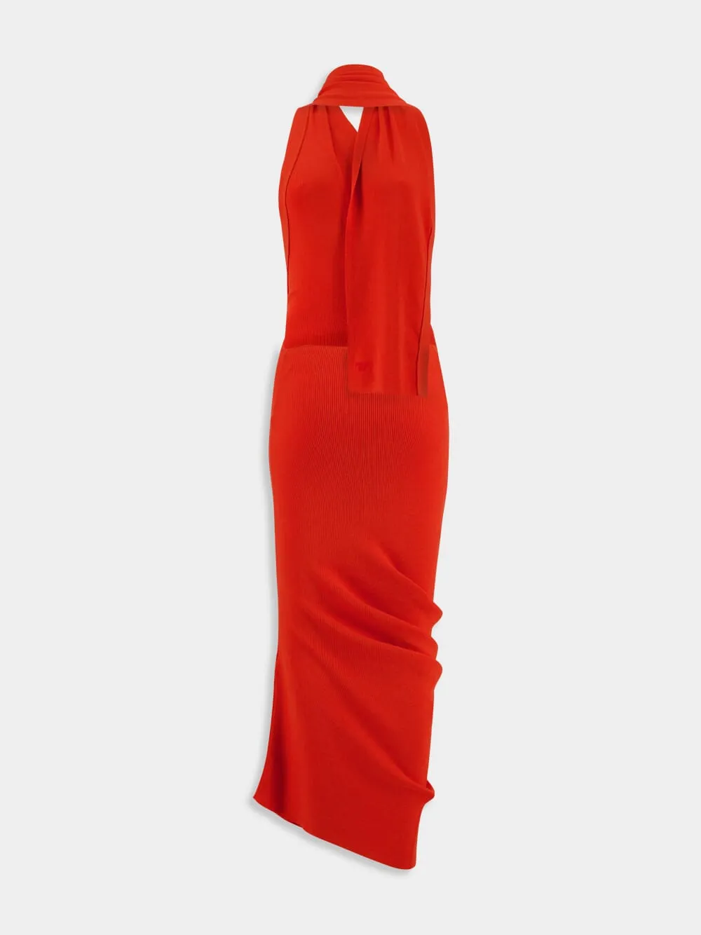 Roma Orange Halter Dress sold by Fashion Clinic product image thumbnail 2