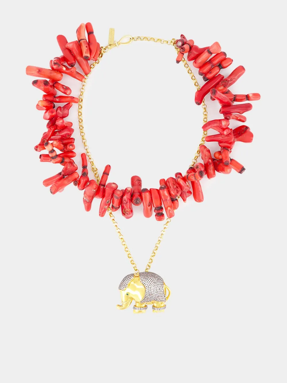 Anacapri Elephant Necklace sold by Fashion Clinic