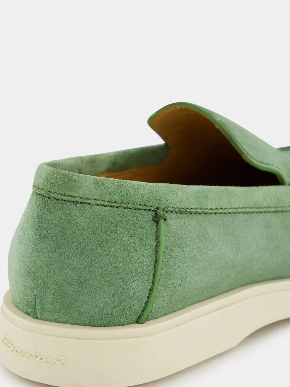 Green Nubuck Loafers sold by Fashion Clinic product image thumbnail 5