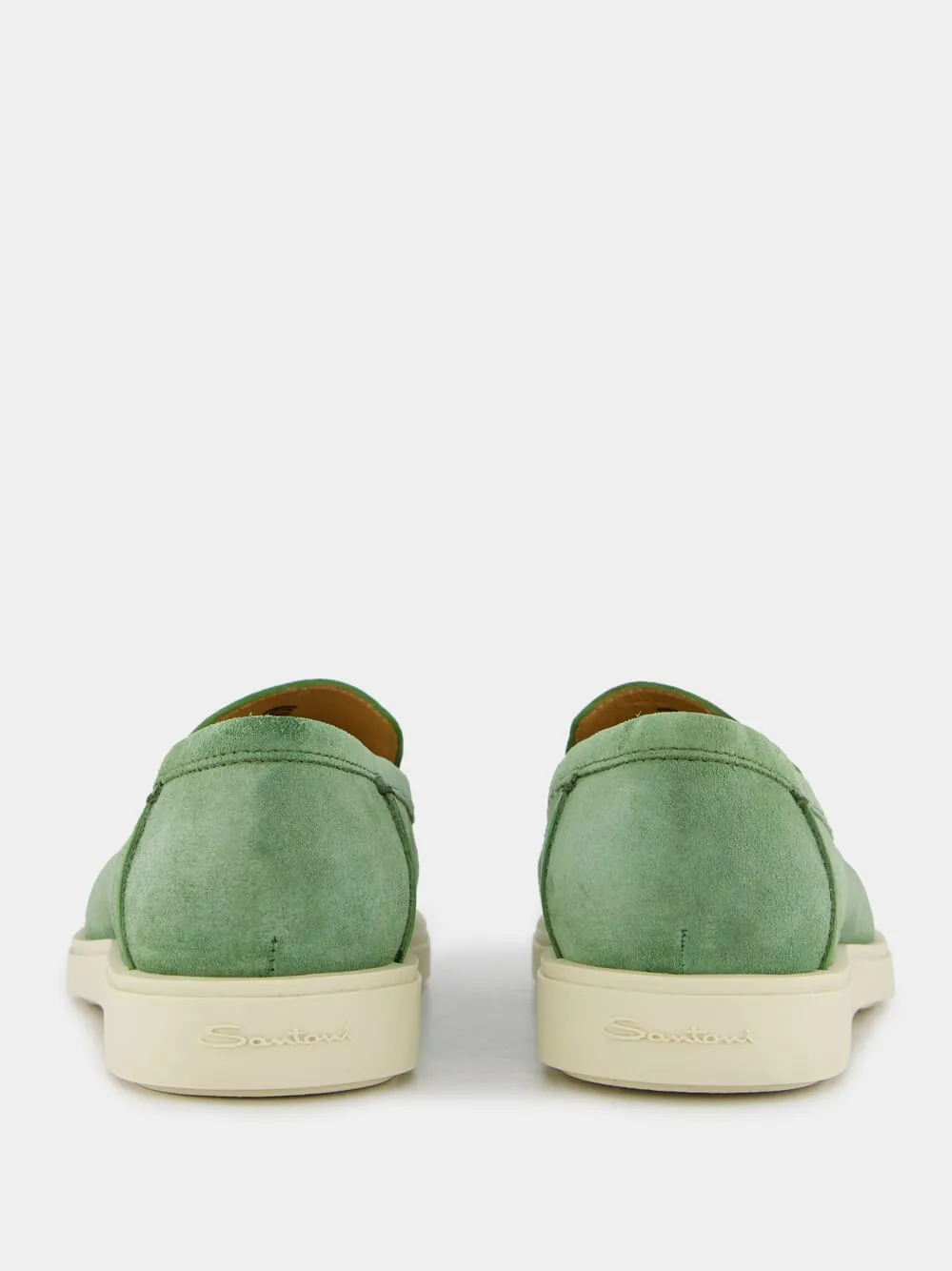 Green Nubuck Loafers sold by Fashion Clinic product image thumbnail 4
