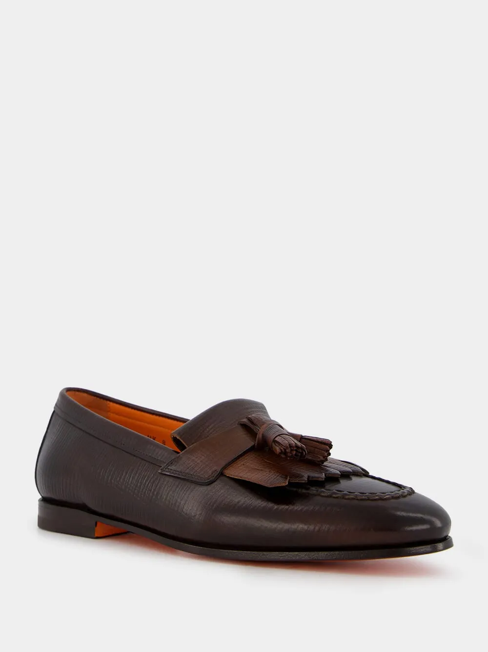 Tassel Detail Leather Loafers sold by Fashion Clinic product image thumbnail 2