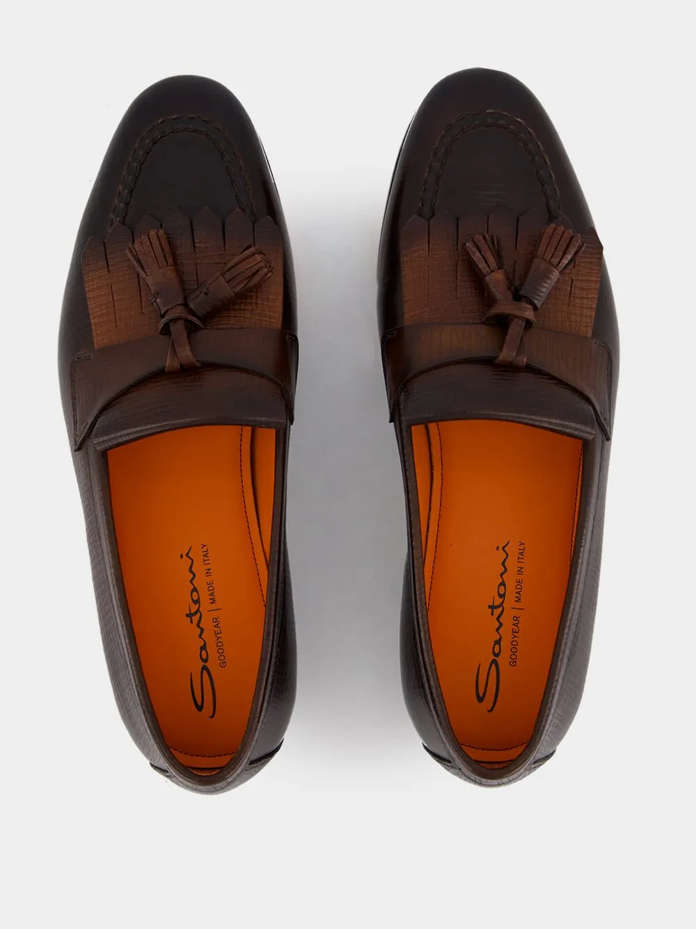 Tassel Detail Leather Loafers sold by Fashion Clinic product image thumbnail 4