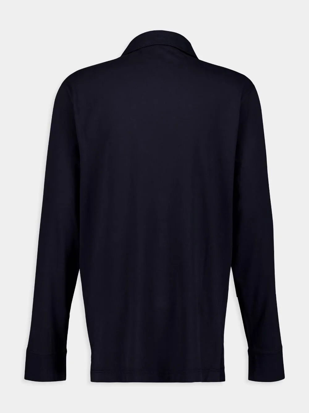 Sueded Jersey Rugby Polo sold by Fashion Clinic product image thumbnail 2