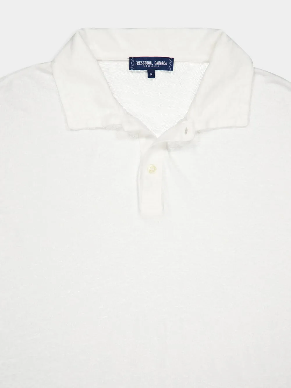 Mello Linen Polo Shirt sold by Fashion Clinic product image thumbnail 3