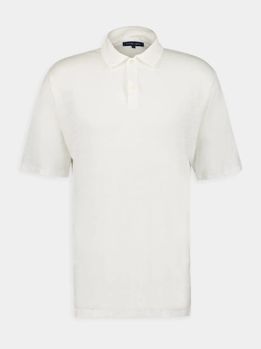 Mello Linen Polo Shirt sold by Fashion Clinic