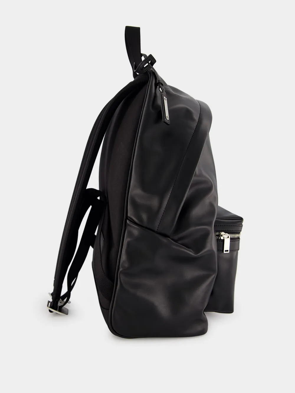 City Matte Leather Backpack sold by Fashion Clinic product image thumbnail 3