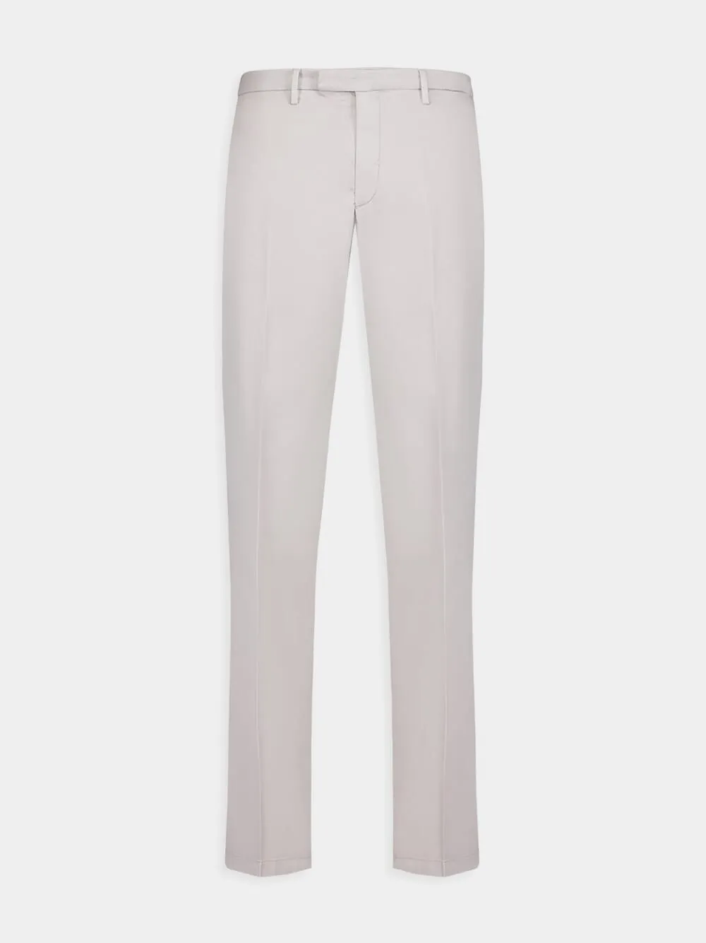 White Cotton Trousers sold by Fashion Clinic
