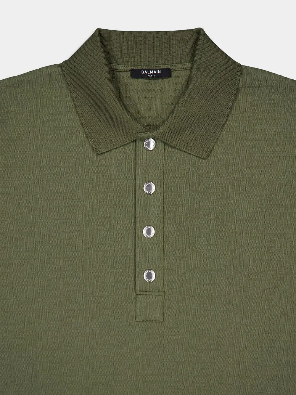 Jacquard Cotton Polo sold by Fashion Clinic product image thumbnail 3