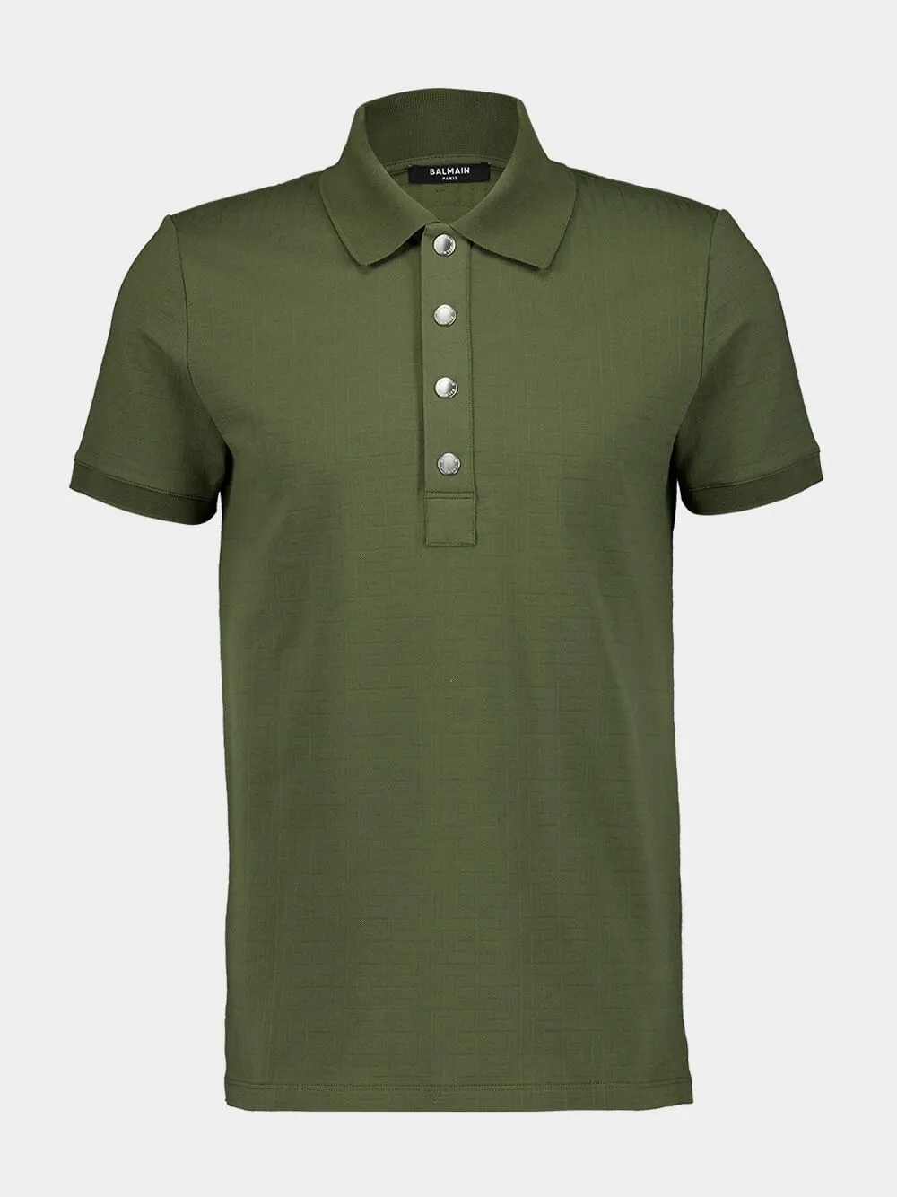 Jacquard Cotton Polo sold by Fashion Clinic