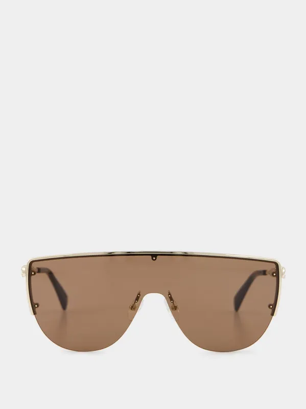 Eyewear Skull Brown Sunglasses sold by Fashion Clinic