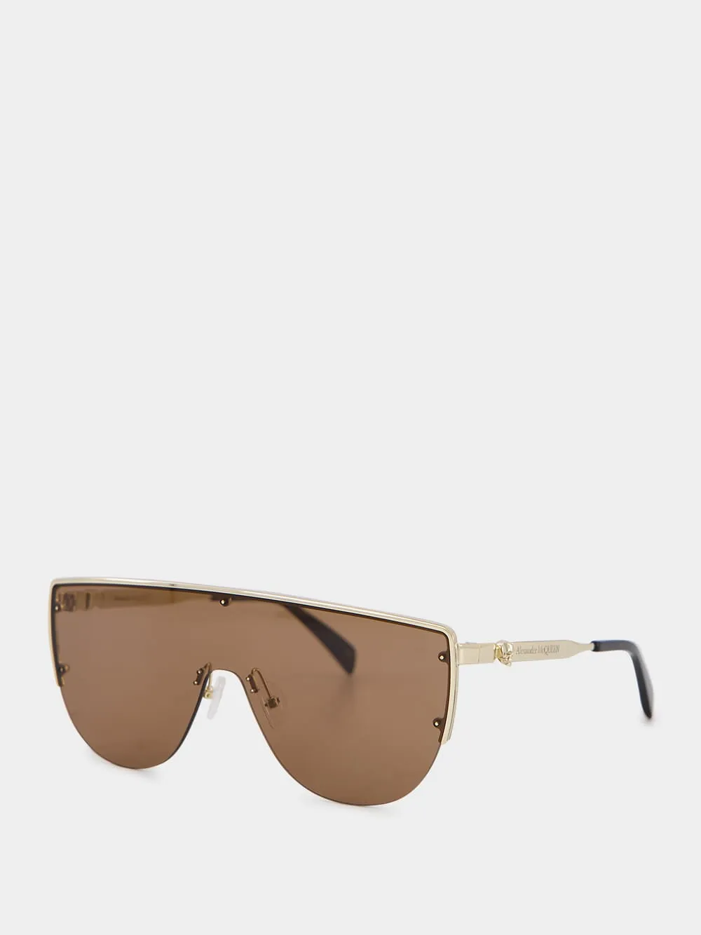 Eyewear Skull Brown Sunglasses sold by Fashion Clinic product image thumbnail 3