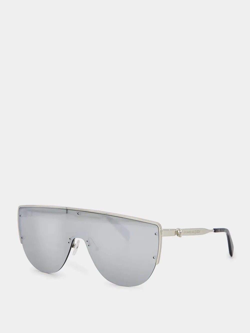 Eyewear Skull Silver Sunglasses sold by Fashion Clinic product image thumbnail 3