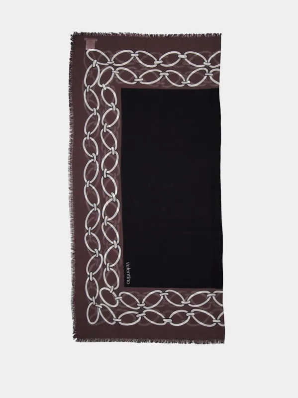 Chain 1967 Scarf made by Valentino Garavani