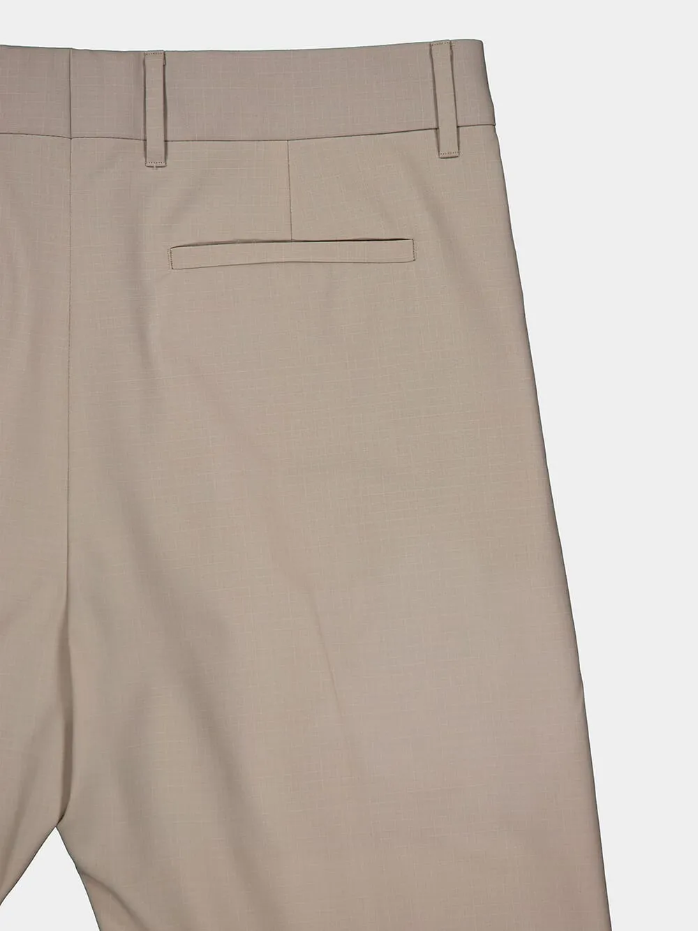 Stone Grey Regular Fit Trousers sold by Fashion Clinic product image thumbnail 4
