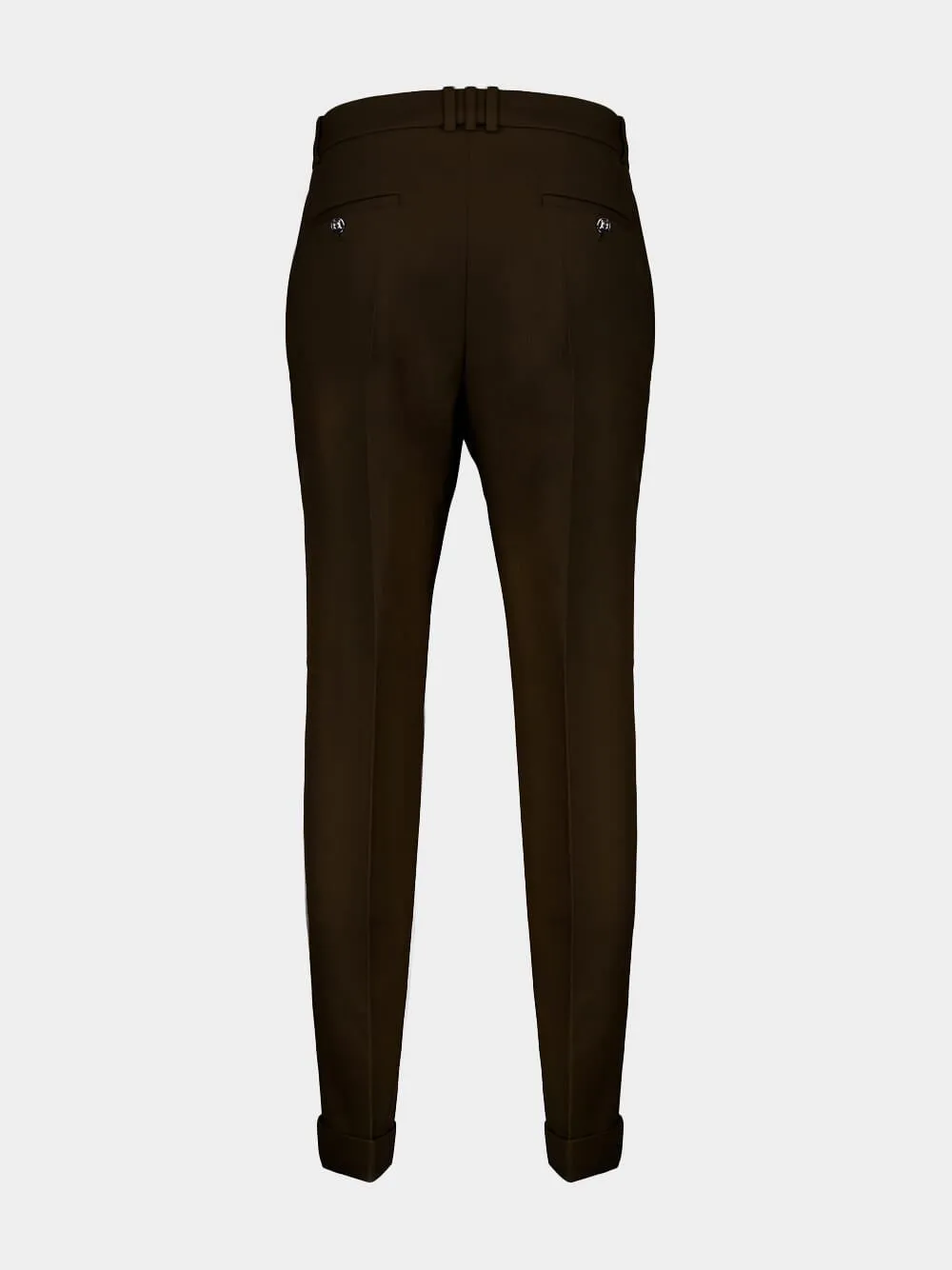 Tailored Twill Wool Trousers sold by Fashion Clinic product image thumbnail 2
