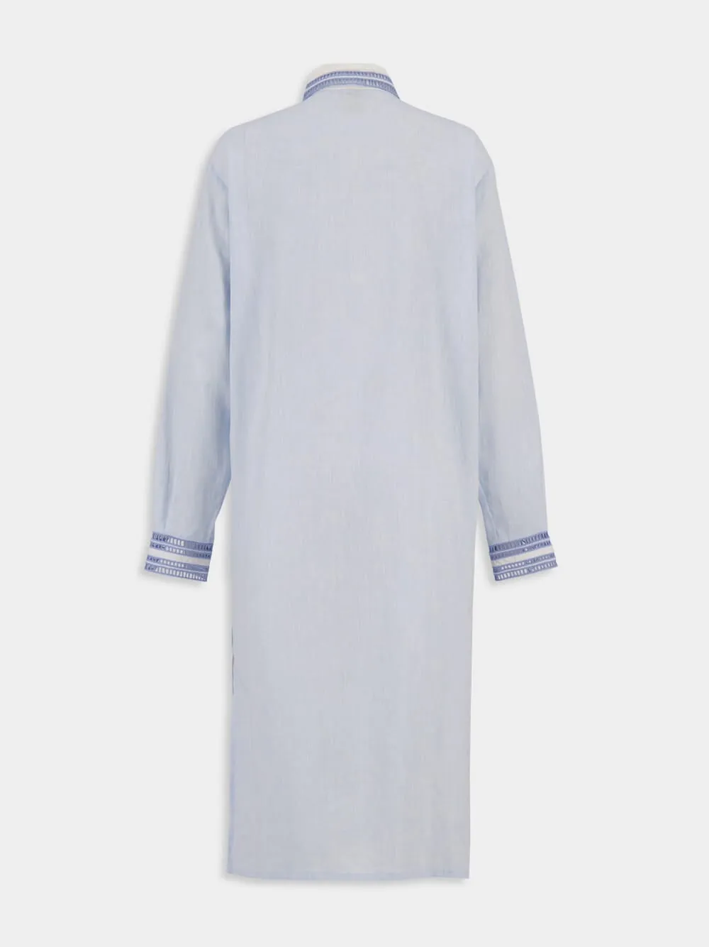 Altair English Embroidered Linen Dress sold by Fashion Clinic product image thumbnail 4