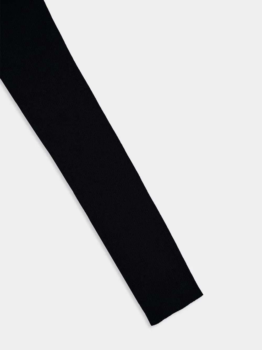 Silk Ribbed Knit V-Neck Dress sold by Fashion Clinic product image thumbnail 5