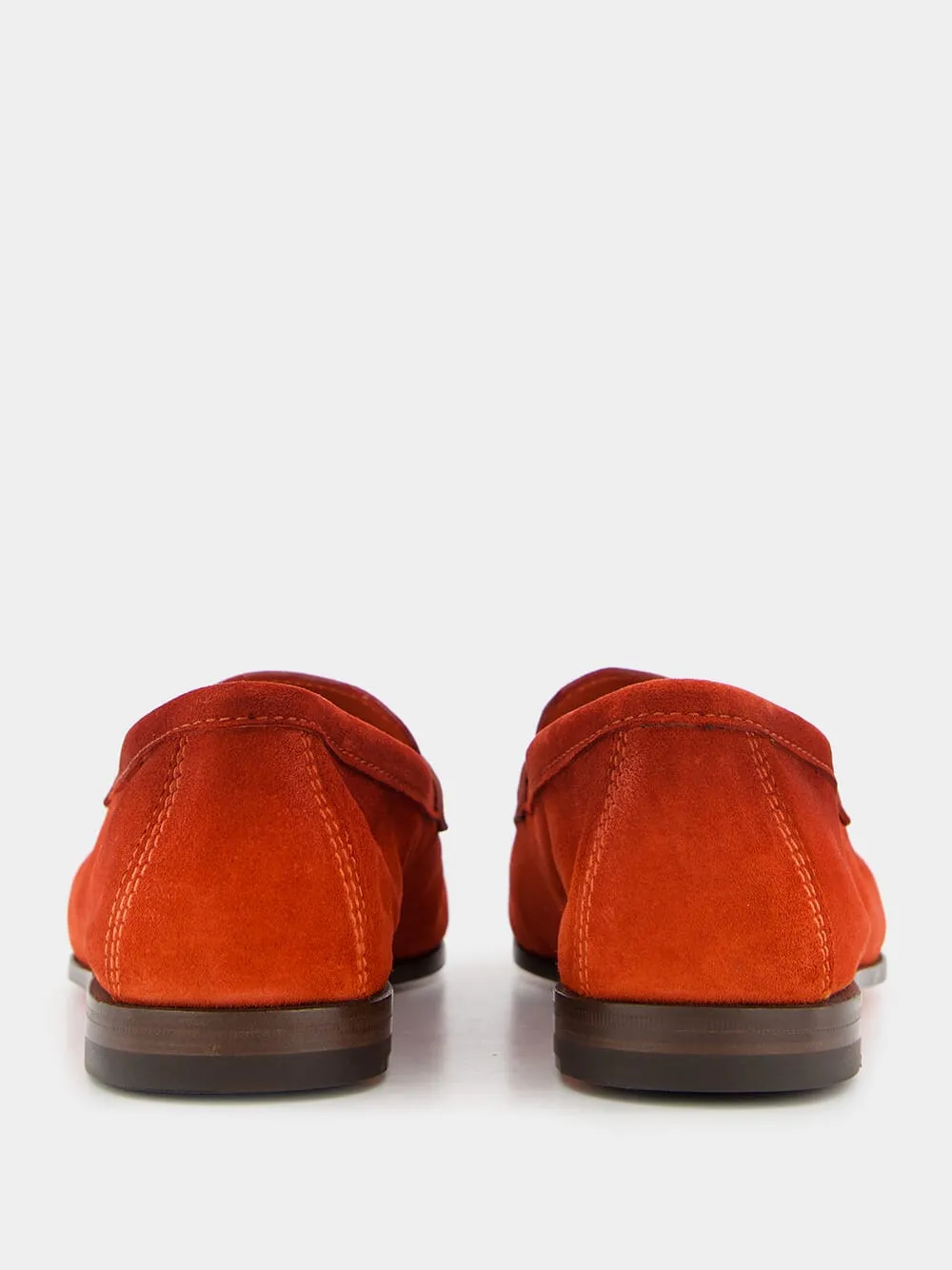 Red Suede Carlo Loafers sold by Fashion Clinic product image thumbnail 5