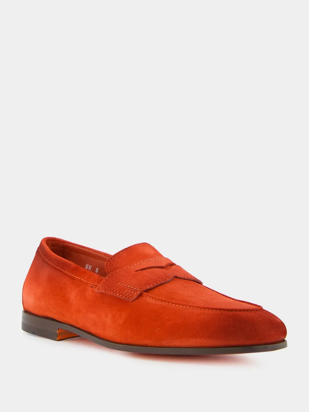 Red Suede Carlo Loafers sold by Fashion Clinic product image thumbnail 2