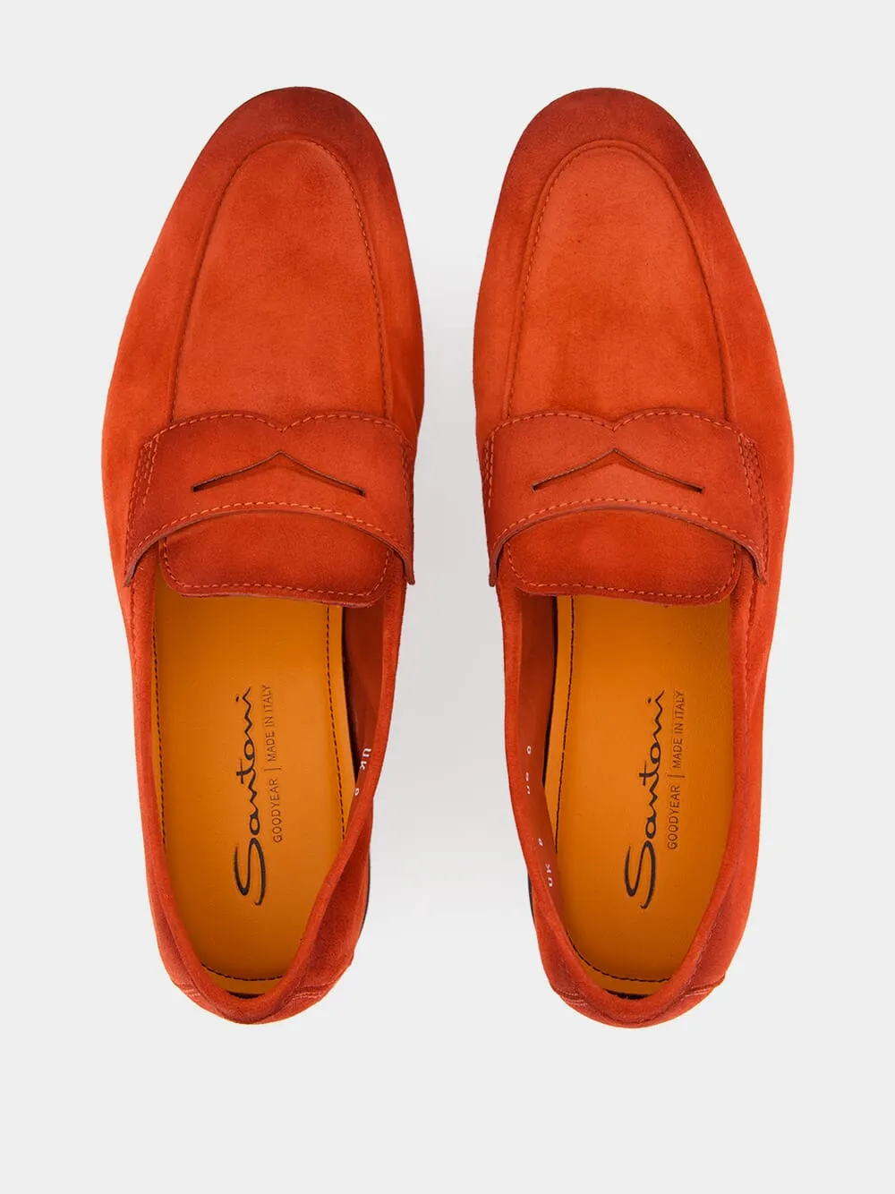 Red Suede Carlo Loafers sold by Fashion Clinic product image thumbnail 4