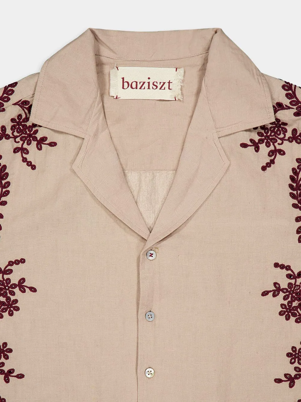 Skin Hemp Cutwork Shirt sold by Fashion Clinic product image thumbnail 3