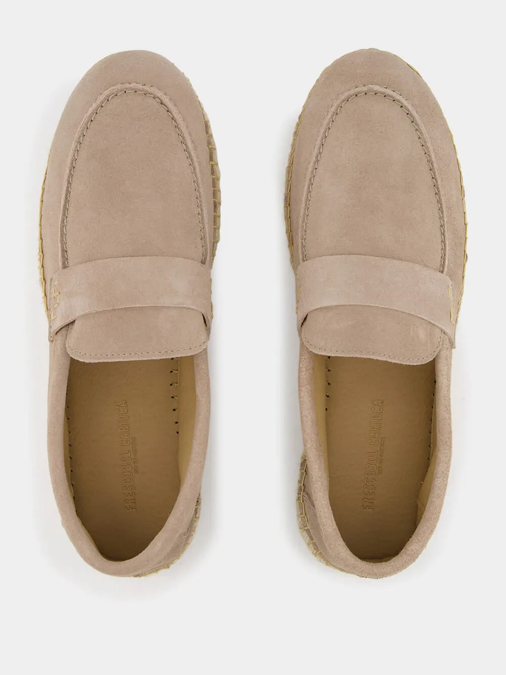 Marcelo Beige Suede Espadrille Loafers sold by Fashion Clinic product image thumbnail 4