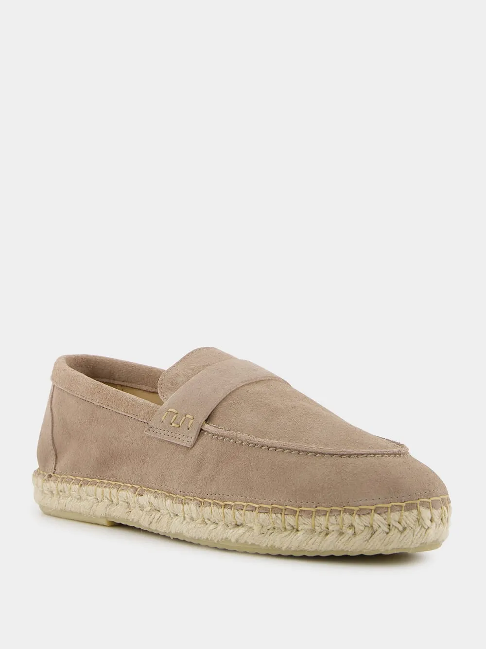 Marcelo Beige Suede Espadrille Loafers sold by Fashion Clinic product image thumbnail 2