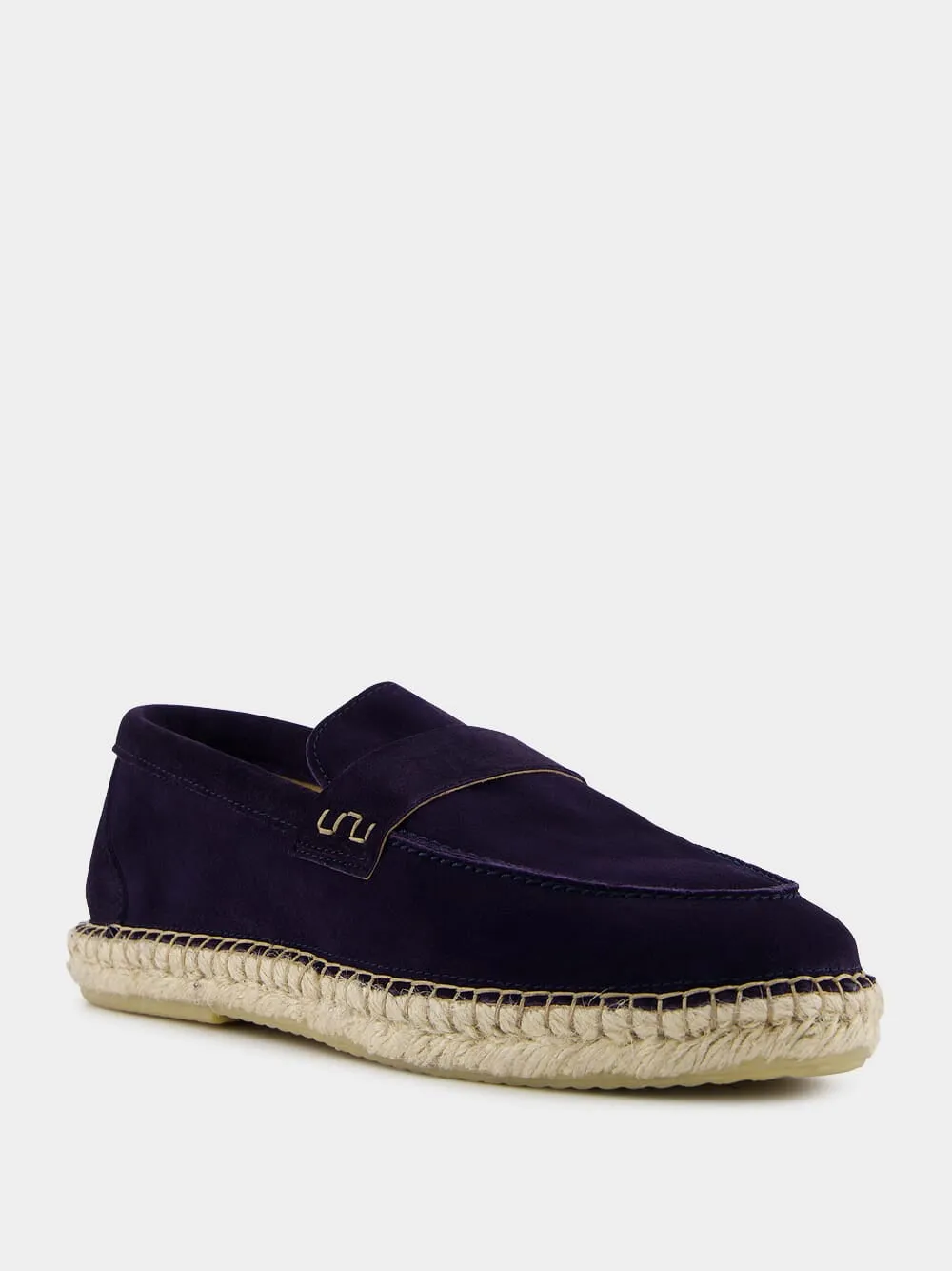 Marcelo Navy Suede Loafers sold by Fashion Clinic product image thumbnail 2