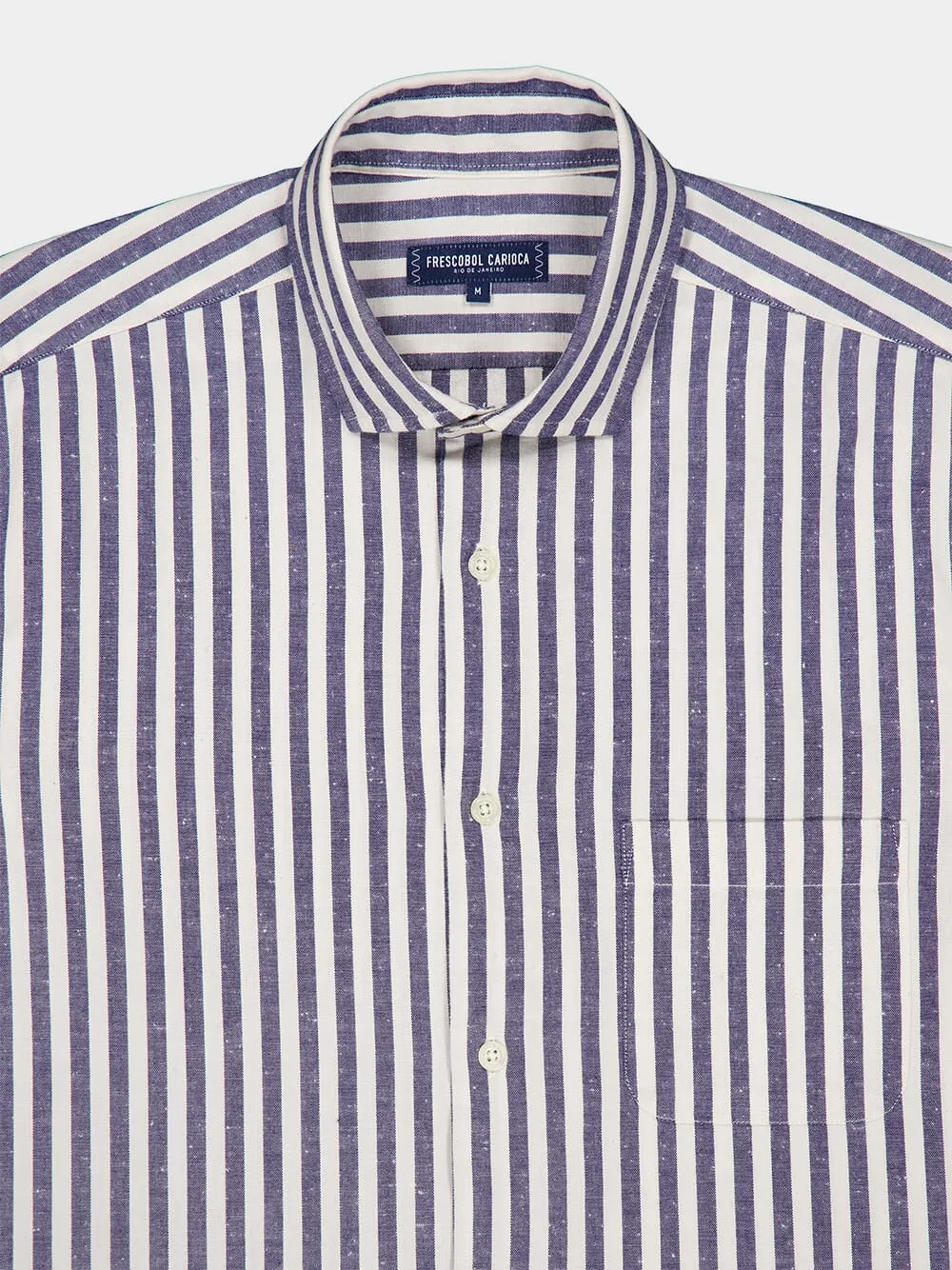 Emilio Striped Cotton Shirt sold by Fashion Clinic product image thumbnail 4