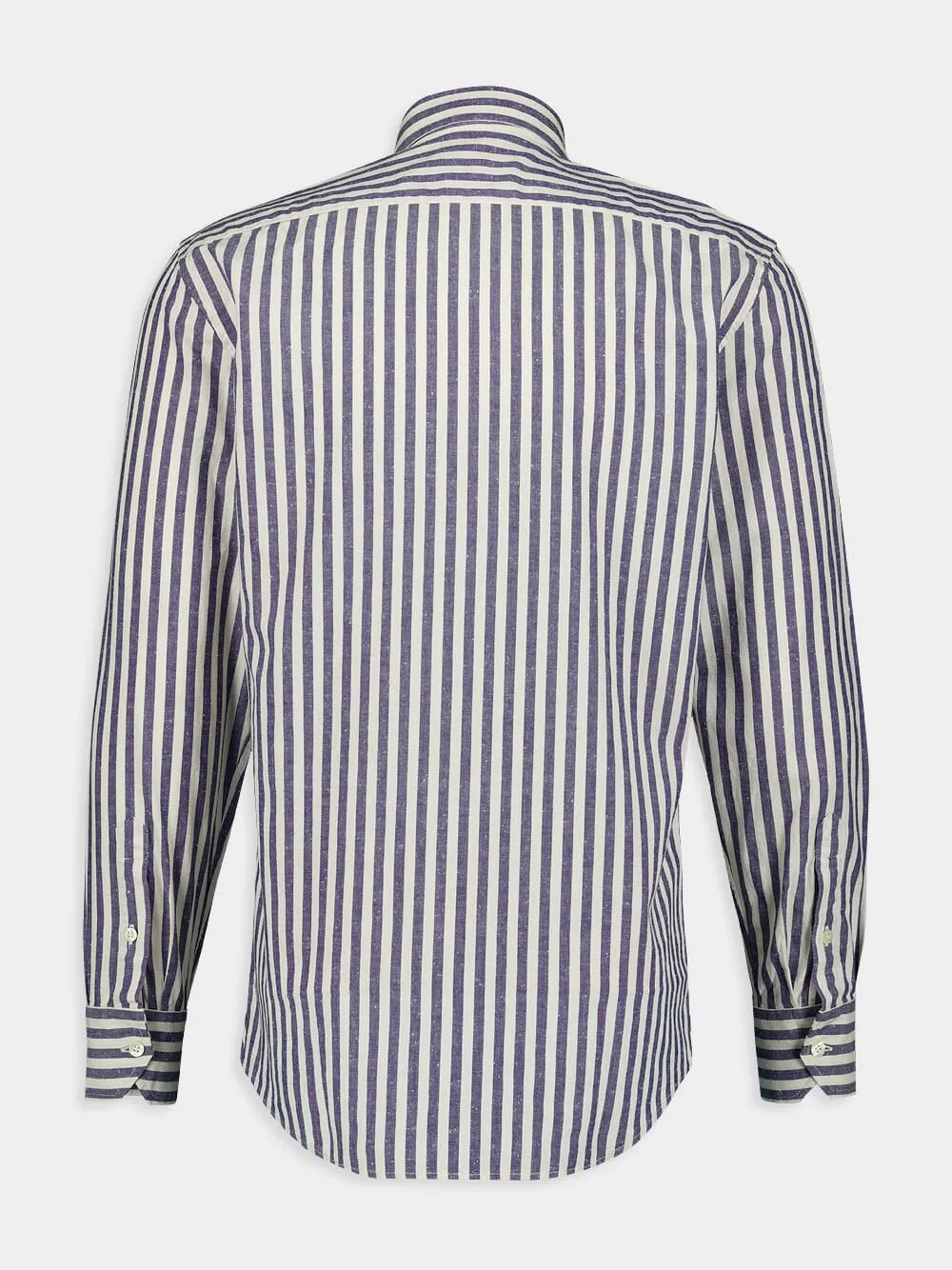 Emilio Striped Cotton Shirt sold by Fashion Clinic product image thumbnail 3