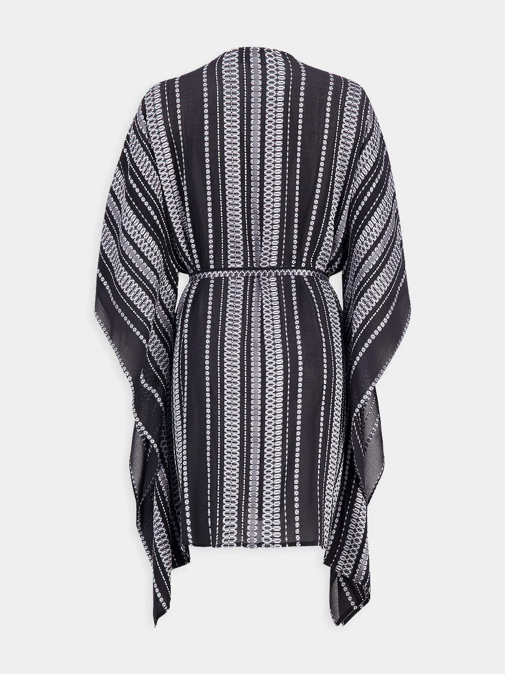 Anemone Striped Silk Kaftan sold by Fashion Clinic product image thumbnail 3