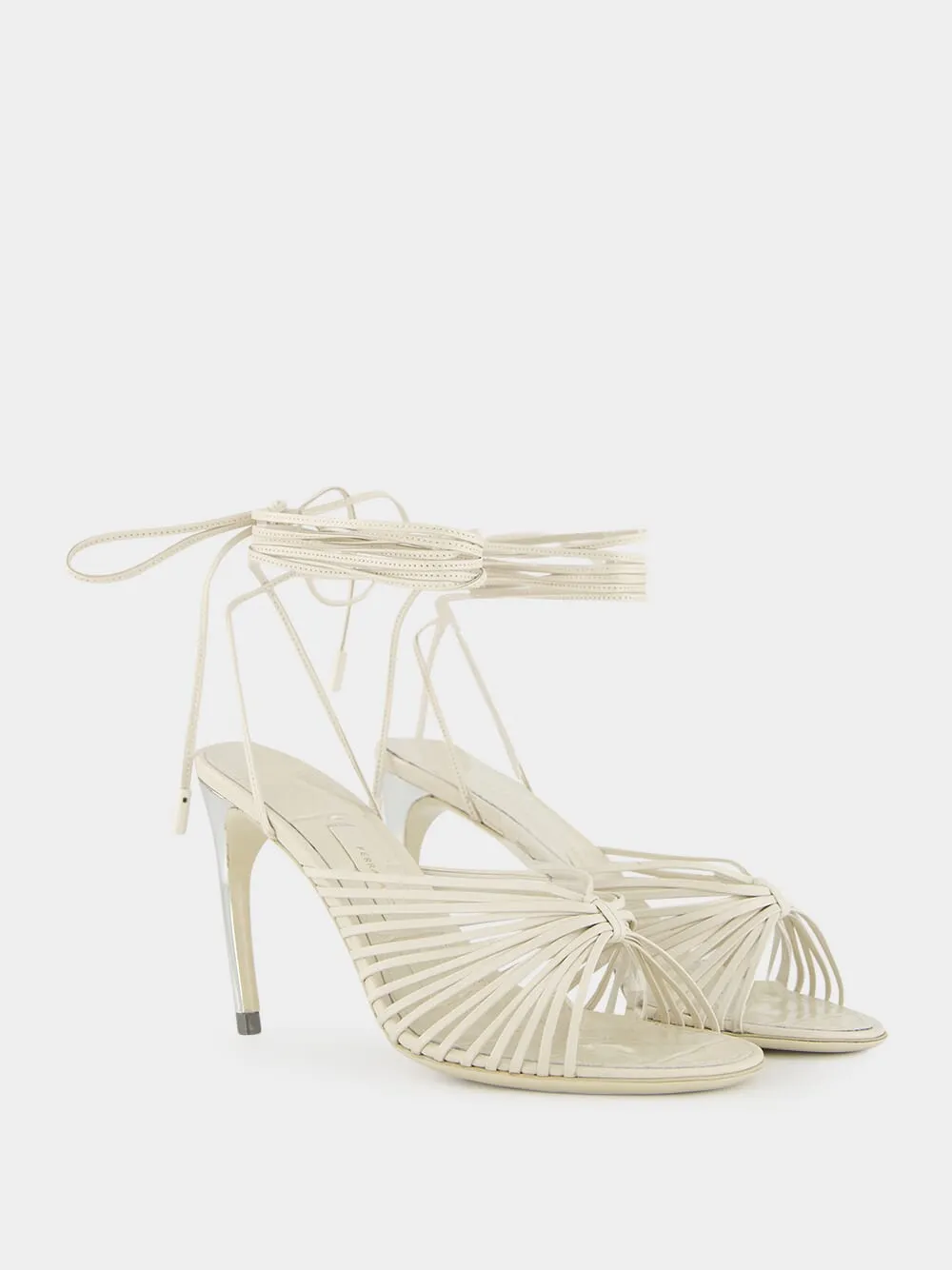 Atena 85mm Leather Sandals sold by Fashion Clinic product image thumbnail 3