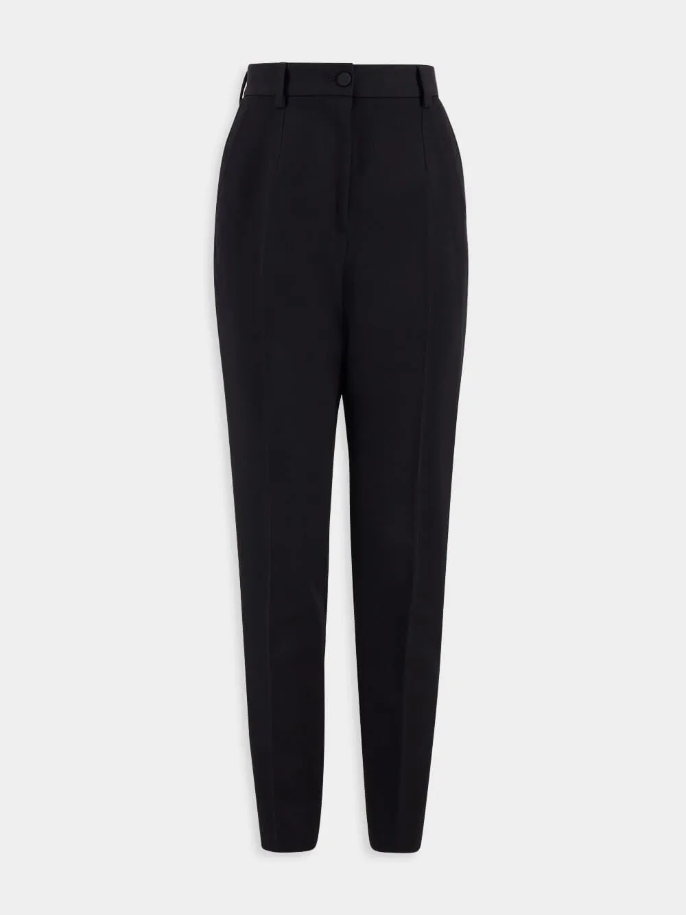 Wool Gabardine Cigarette Pants sold by Fashion Clinic