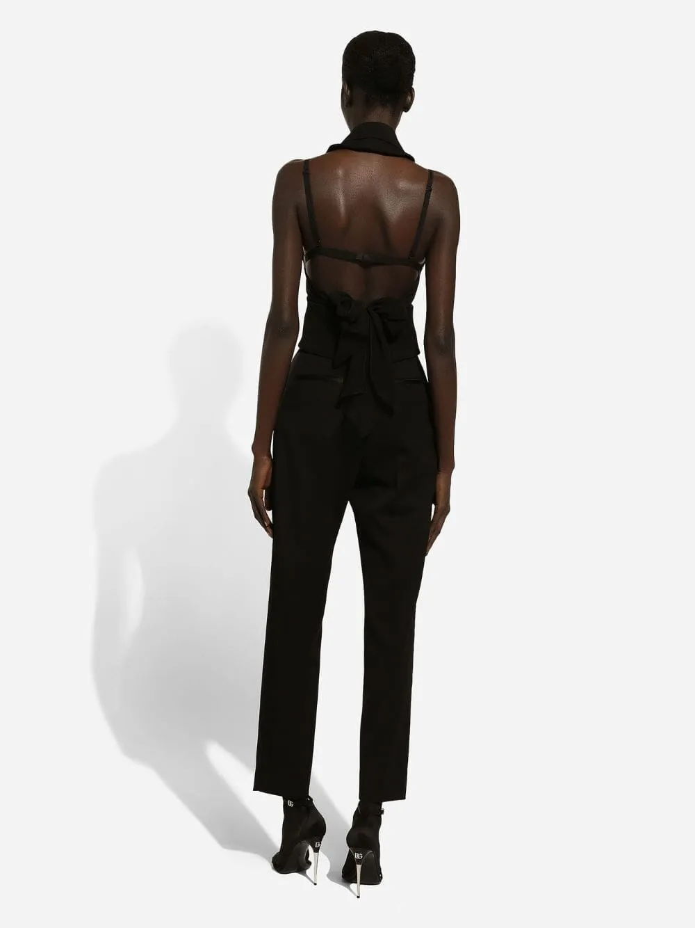 Wool Gabardine Cigarette Pants sold by Fashion Clinic product image thumbnail 4