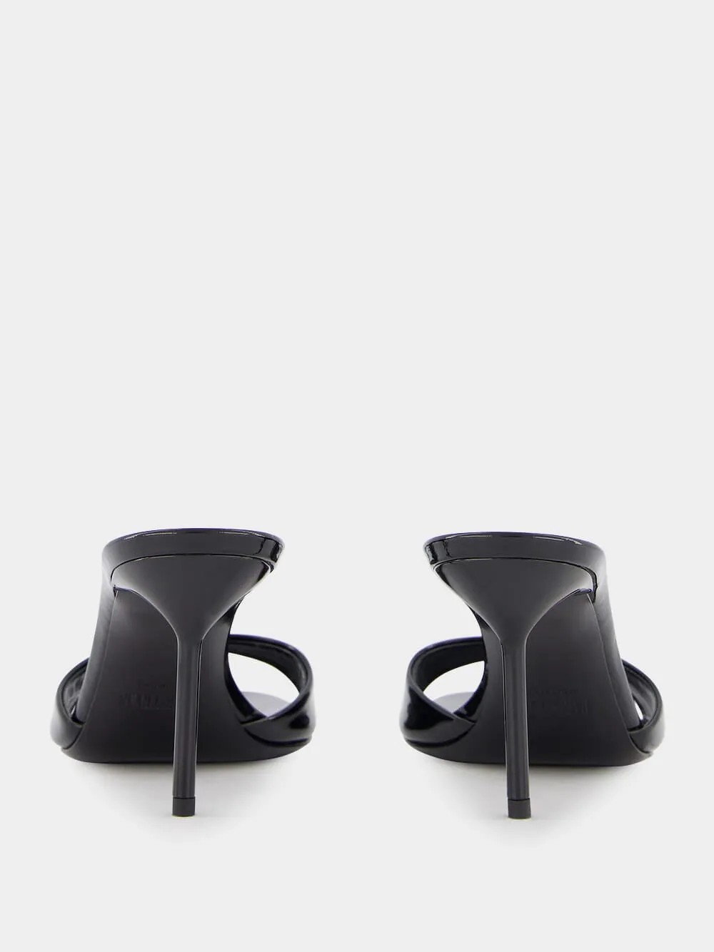 Lidia 70mm Black Patent Leather Mules sold by Fashion Clinic product image thumbnail 5