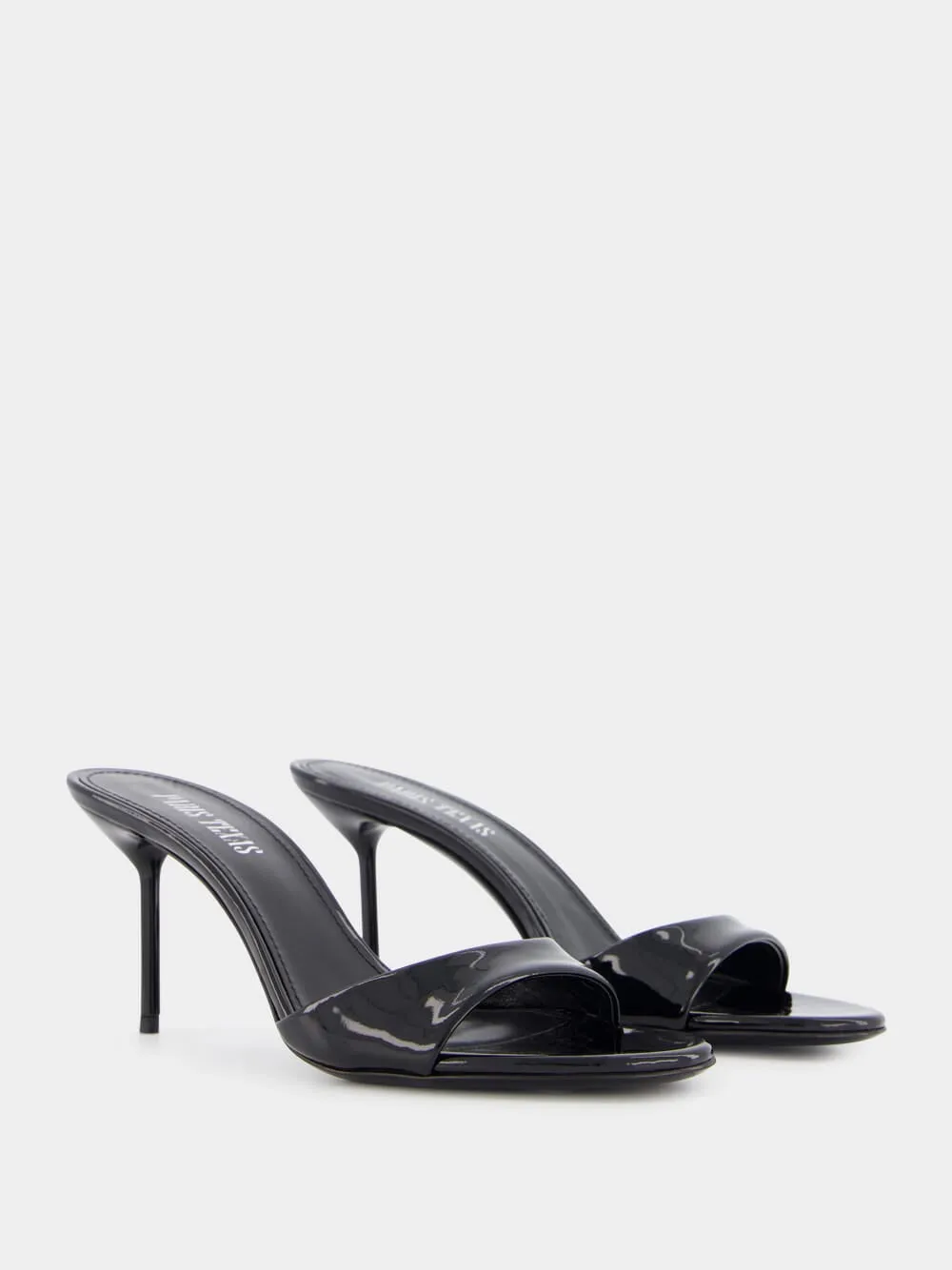 Lidia 70mm Black Patent Leather Mules sold by Fashion Clinic product image thumbnail 3