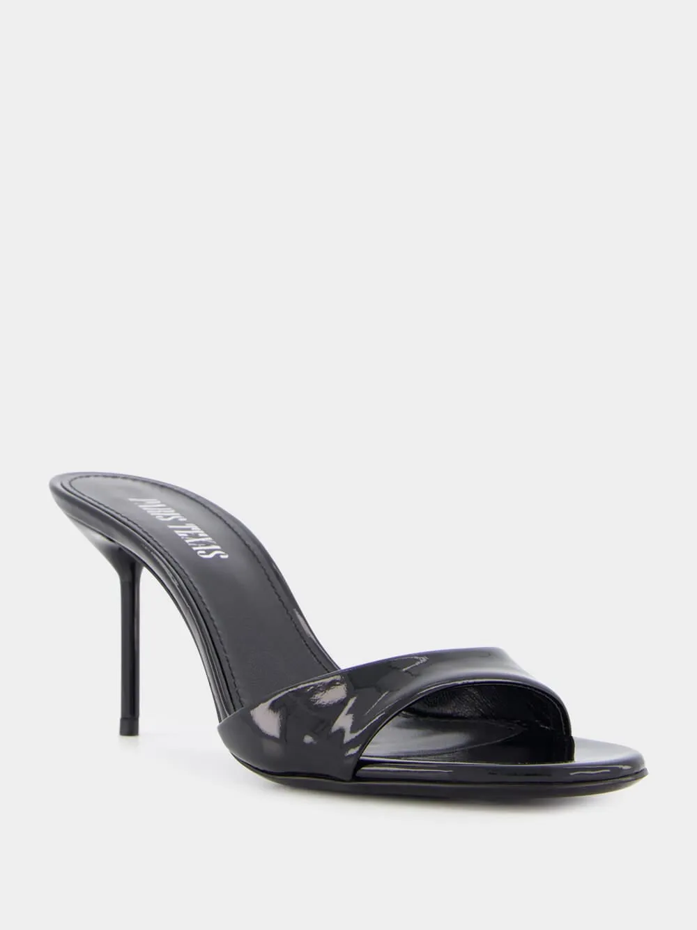 Lidia 70mm Black Patent Leather Mules sold by Fashion Clinic product image thumbnail 2
