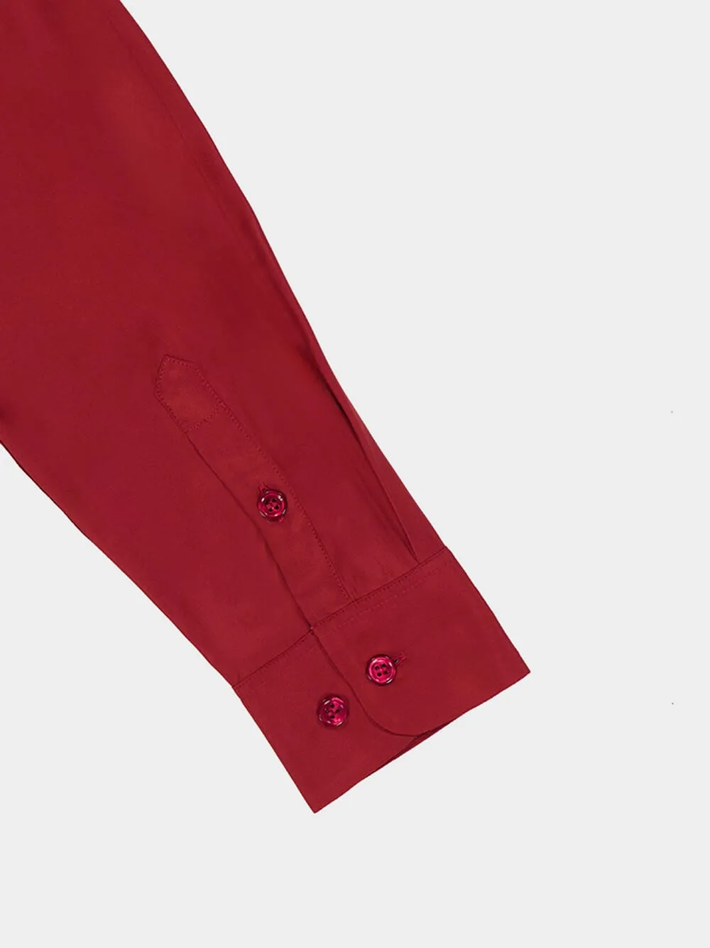 Ametista Cabernet Silk Shirt sold by Fashion Clinic product image thumbnail 4