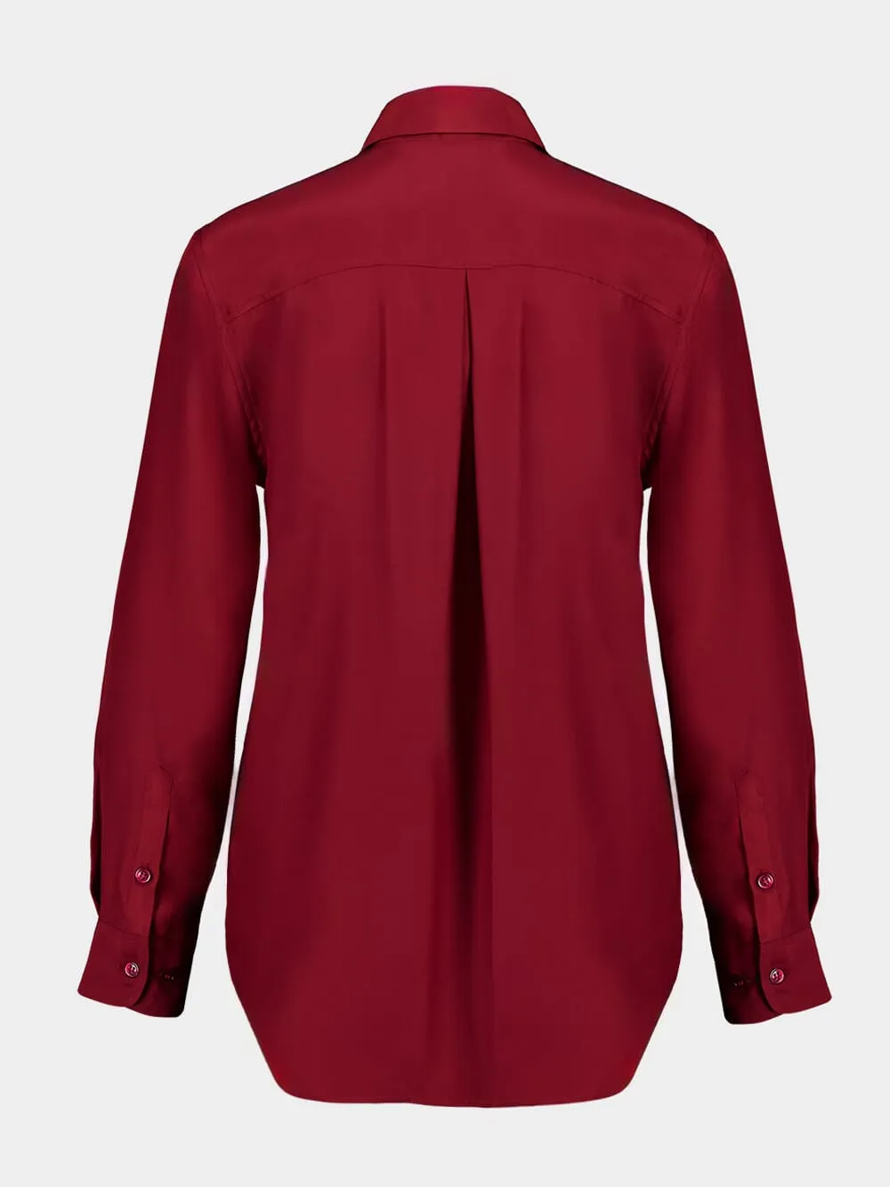 Ametista Cabernet Silk Shirt sold by Fashion Clinic product image thumbnail 2