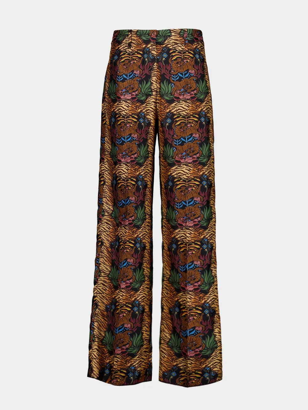 Sonia Dreamframe Print Printed Silk Twill Pants sold by Fashion Clinic product image thumbnail 2