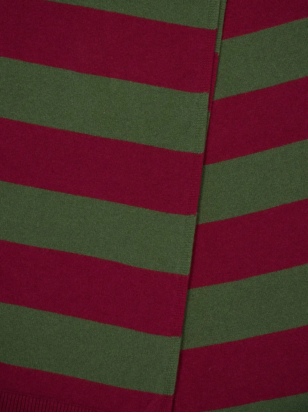 Lucca Cabernet and Duffel Bag Stripes Knitted Scarf sold by Fashion Clinic product image thumbnail 2