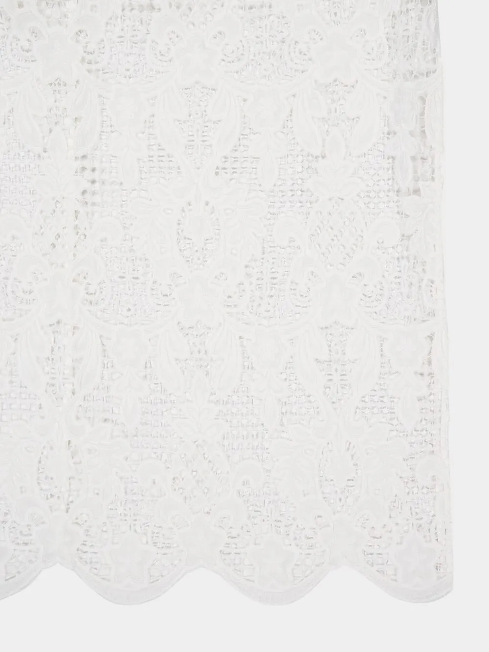 Ivory Coco Lace Midi Dress sold by Fashion Clinic product image thumbnail 5